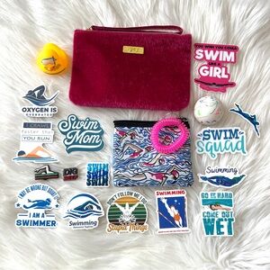 Swim-Themed Sticker & Bundle | Ipsy Pouch, Coin Purse, shoe accessories